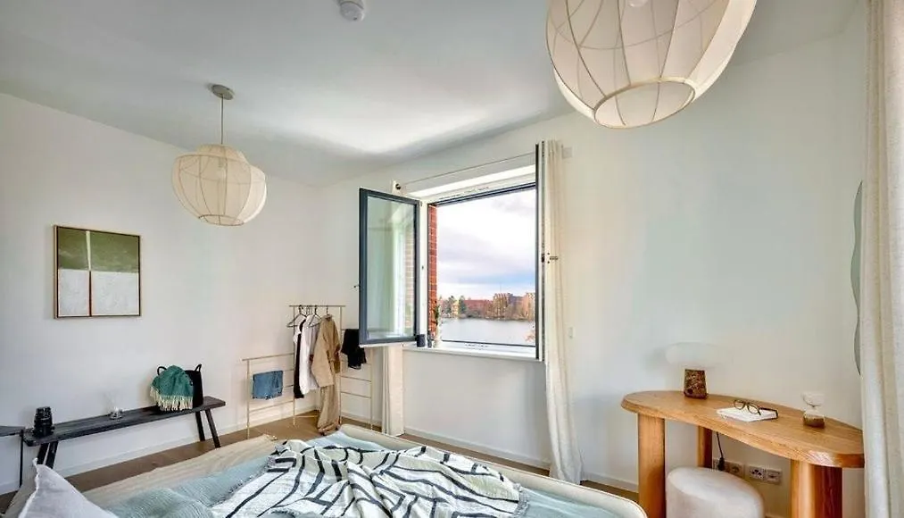 ברלין Apartment Am Wasser - Insel Eiswerder 0*,  גרמניה